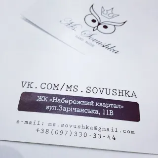 Ателье-дизайн-студия "Ms.Sovushka"