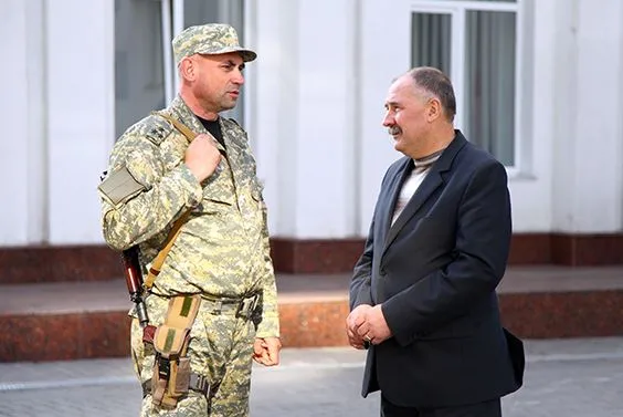У Хмельницькому зустріли бійців спецроти «Богдан», які повернулись із зони АТО (Фоторепортаж) + (Відео) — фото 3