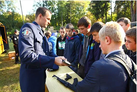 Бійці АТО проводять курси військово-патріотичної підготовки для школярів Хмельницької області (Фоторепортаж) — фото 2
