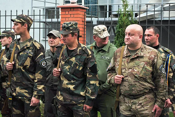Бійці спецроти міліції «Богдан» знову вирушили відновлювати правопорядок у зоні АТО (Фоторепортаж) — фото 1