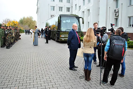 Бійці спецроти міліції «Богдан» знову вирушили відновлювати правопорядок у зоні АТО (Фоторепортаж) — фото 6