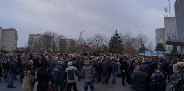 У Шепетівці попрощалися з бійцем «Айдару» Сергієм Оврашко (Фото) + (Відео) — фото 1