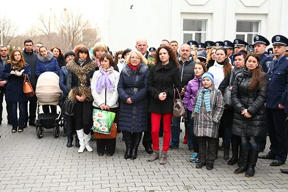 Хмельницькиі правоохоронці повернулись із зони АТО (фоторепортаж) + (відео) — фото 4