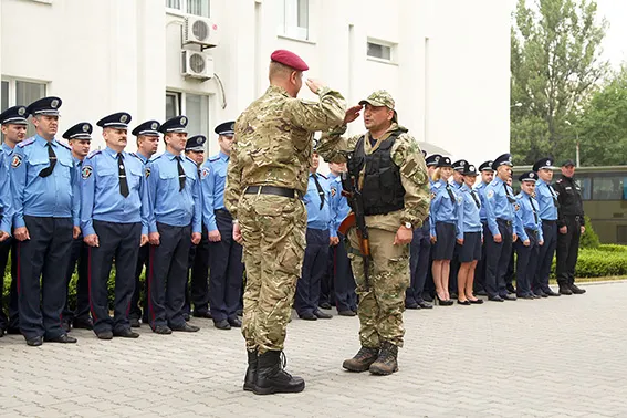 Із зони АТО повернулось два загони працівників міліції (фото+відео) — фото 1