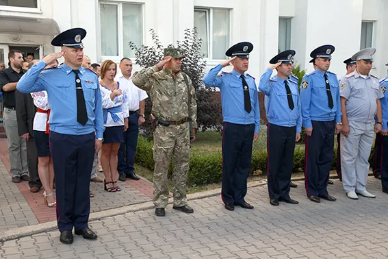 Із зони АТО повернувся зведений загін правоохоронців (фото+відео) — фото 12