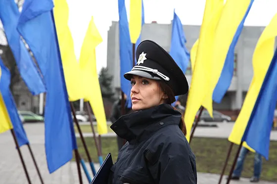Хмельницький відтепер також з поліцією. Нові правоохоронці присягнули на вірність народові України (фото) — фото 11