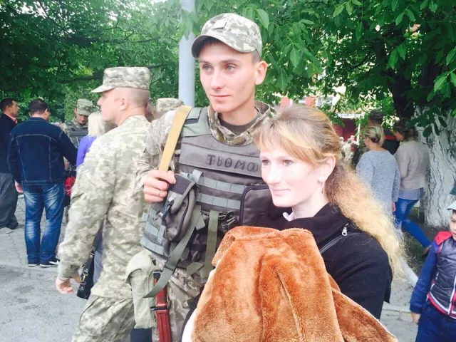 45 бійців з Кам'янця вирушили в зону АТО — фото 1
