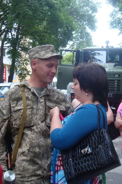 Чергова група військових з Кам'янця-Подільського вирушила в зону АТО — фото 3