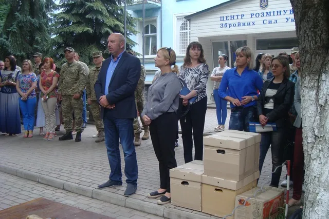 Чергова група військових з Кам'янця-Подільського вирушила в зону АТО — фото 4