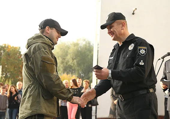 До Хмельницького повернулося 25 бійців спецроти «Богдан» після відрядження у зоні АТО — фото 3