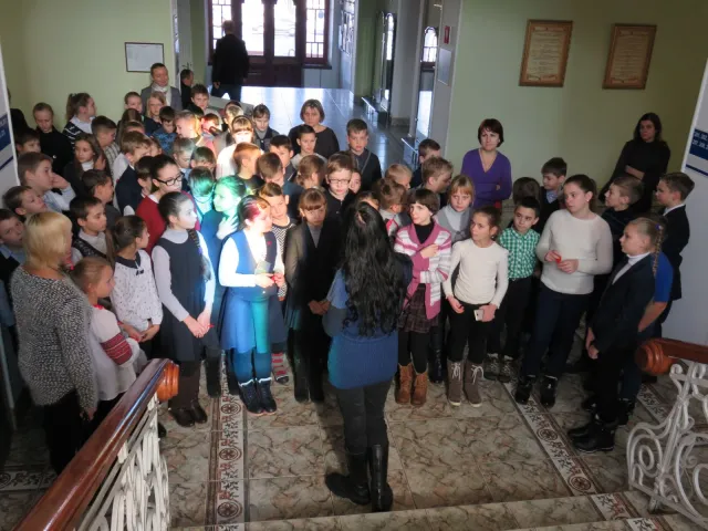 Учні НВО №5 імені Сергія Єфремова завітали на екскурсію до Хмельницької міської ради — фото 2