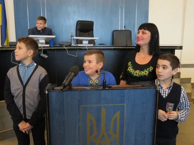 Учні НВО №5 імені Сергія Єфремова завітали на екскурсію до Хмельницької міської ради — фото 12
