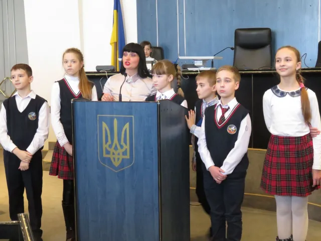 Для учнів гімназії №2 провели цікаву екскурсію у міській раді — фото 14