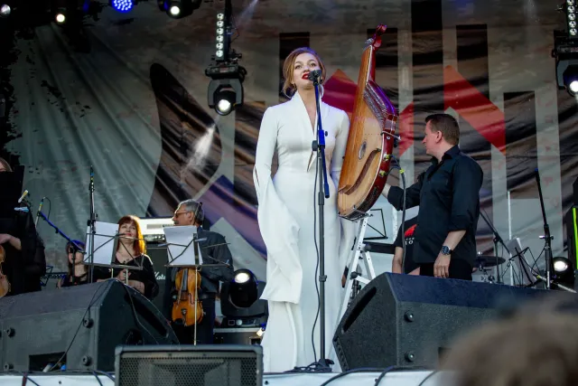 Наметове містечко, фуд-корти та дві сцени: яким був фестиваль «Rock&Buh-2018» — фото 4