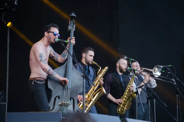 Наметове містечко, фуд-корти та дві сцени: яким був фестиваль «Rock&Buh-2018» — фото 6