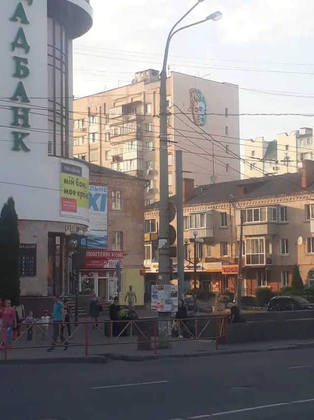 Будинок у центрі Хмельницького прикрасив вуличний малюнок — фото 5